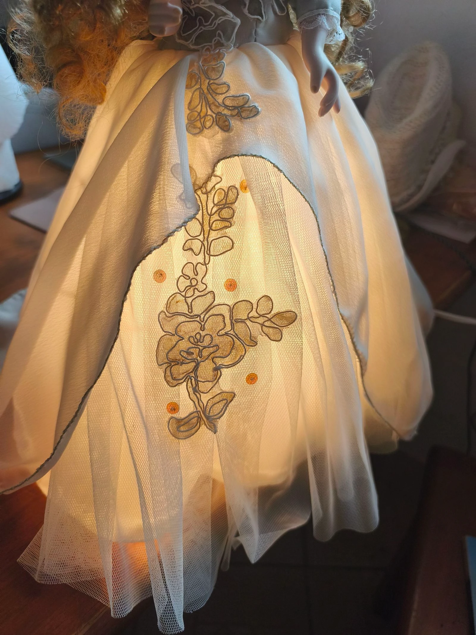 Poppenlamp van porselein – photo 6